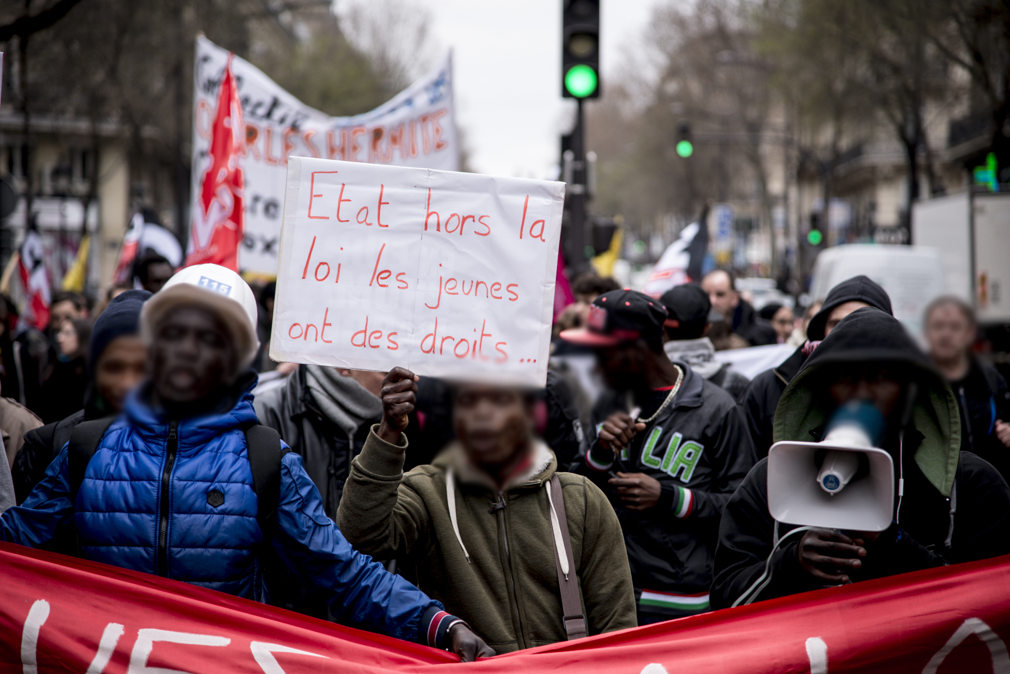 La Horde – Paris: compte-rendu et photos de la manifestation contre le